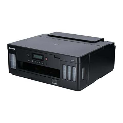 Canon PIXMA G5050 MegaTank nachfüllbarer Tintenstrahldrucker DIN A4 (4.800 x 1.200 dpi, WLAN, LAN, USB, Apple AirPrint, Duplexdruck, hohe Reichweiten, niedrige Seitenkosten), schwarz Cover