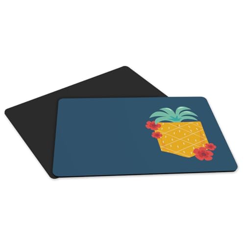 Sets de table bleu ananas : protégez votre table des taches avec style - 5