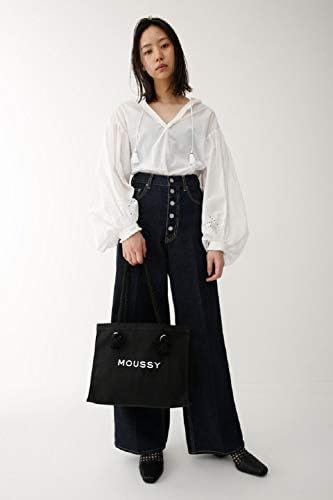 Amazon Moussy マウジー トートバッグ キャンバス Souvenir Shopper レディースバッグ ブラック トートバッグ