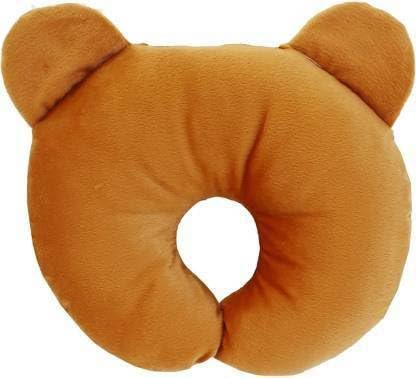 Image of Cotton New Born Baby Soft Neck Supporting Pillow for Head Shaping Baby (0-12 Month), Infant Pillow Printed, Baby Sleeping, Gift for Babies Panda Design