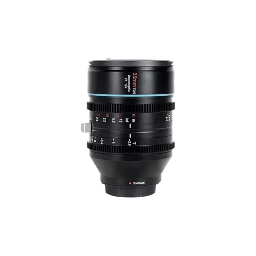 35mm/50mm/75mm/100mm/135mm/150mm T2.9 1.6�{�A�i�����t�B�b�N�J���������Y�ACanon RF�ASony E�ANikon Z�ALeica L�}�E���g�ɑΉ�(35mm T2.9,Sony E-mount(FE))