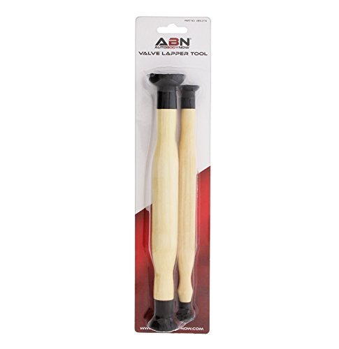 Abn Valve Hand Lapping Grinding Tool Kit 2-Piece Set – Dual-End Suction Cup Lap Stick, 1-1/8, 1-3/8, 5/8, 3/16 Inch #TOP5