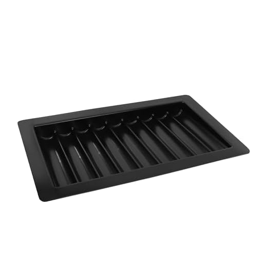 GSE Casino Poker Table Plastic Chip Trays, Las Vegas Style Dealer Table Chips Tray (9 Row - Holds 450 Chips)