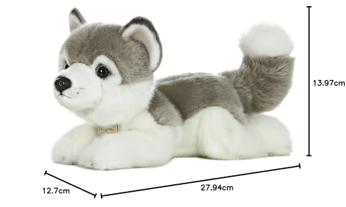 Peluche Husky Miyoni de Aurora World 11 pouces