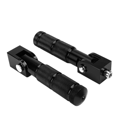 Repose-pieds moto en alliage d'aluminium pliable haute résistance avec axe de 8mm