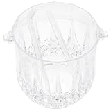 Porte-glace pour fête : ce seau de stockage de glace convient à différents scénarios, hôtel, bar, ktv, fête sur la plage, etc., seaux à glace transparents