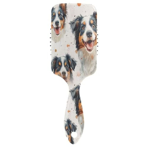 Jihqo Detangling Hair Brush Border Collie