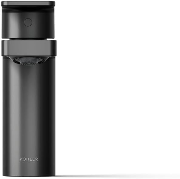 Matte Black Single-Handle Bathroom Sink Faucet with Pop-Up Drain