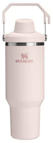 Image of STANLEY IceFlow 2.0 Fast Flow Tumbler, 40 oz, Rose Quartz | Angled Spout Lid | Lightweight and Leakproof for Travel and Sports | Easy Carry Handle | Insulated Stainless Steel | BPA-Free