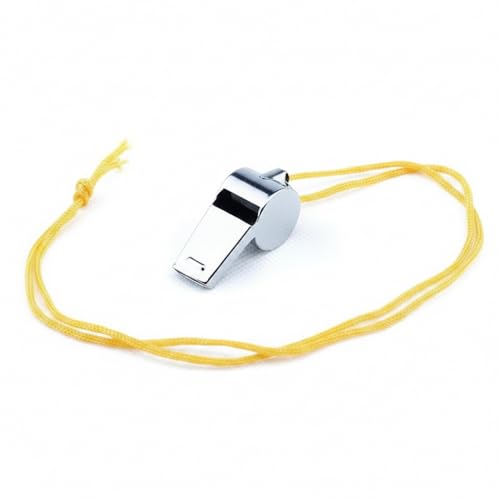 Silbato deportivo de acero inoxidable para árbitros y entrenadores miniatura 1