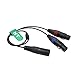 HangTon Mic Stereo Audio Cable for Sony Venice ARRI Alexa LF SXT Amira Varicam Camera 2 XLR 3 Pin to 5 Pin