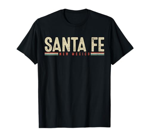 Santa Fe New Mexico Retro Vintage Gift T-Shirt