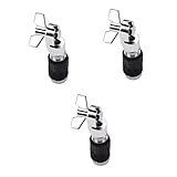Abaodam 3pcs Hi-hat Clutch Black for Drum Parts Hi-hat Stand Musical Instrument Accessories Jazz