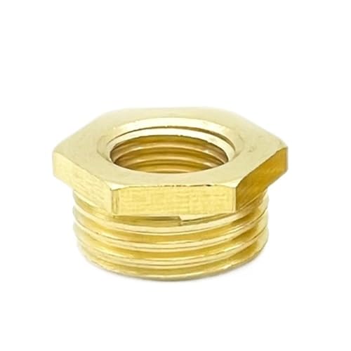Bujes hexagonales de latón para solucionar fugas en acoplador de tubo metálico industrial 2
