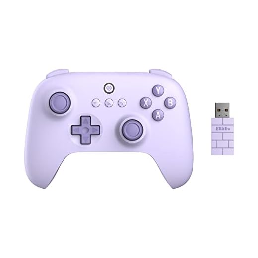 Controle Wireless 8BitDo - Ultimate C (Roxo) - 81HC01