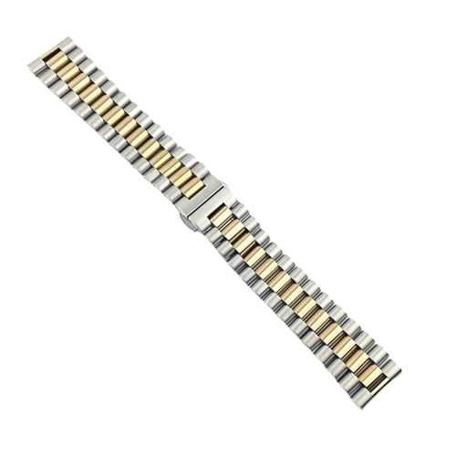 Bracelet de montre en acier inoxydable solide à dégagement rapide et boucle pliante