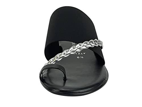 Image of ITALIAN Shoemakers Womens Cari Low Braided Strap Sandal for Women