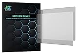 Mach5ive Screen Saver- Clear Screen Protector for Resin 3D Printers - Universal Protection from Resin Spill, Internal, LCD Screen - Resin Resistant - Portable Protection - 2 Pack (Clear, 5.5' & 6' Screens)
