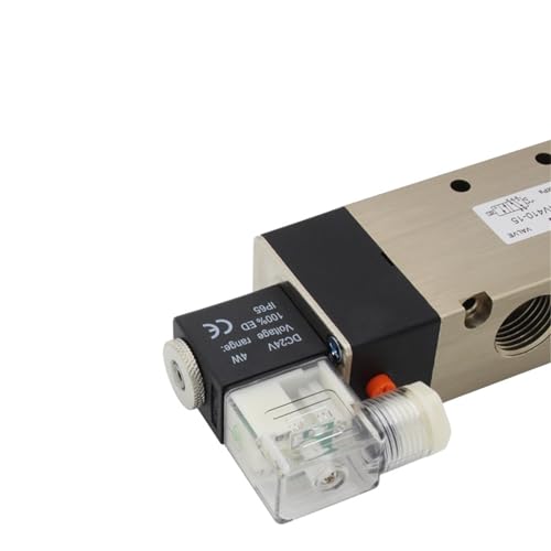 Válvula solenoide 4V410-15 para automatizar cilindros neumáticos de doble efecto 8