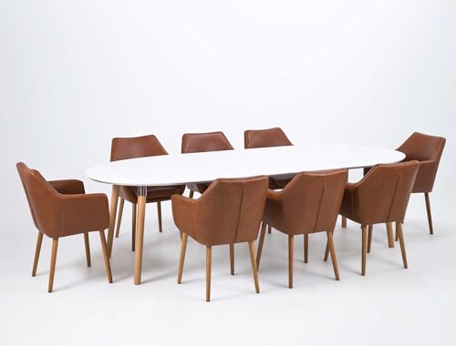 Ovaler Esstisch von Ac Design Furniture Kim, 170 x 100 cm
