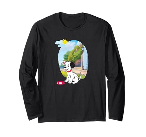 T-shirt Disney 101 Dalmatiens coton manches longues vêtement mode