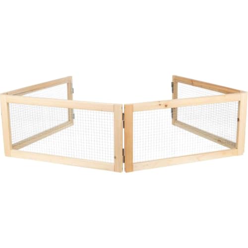 TRIXIE Indoor Freilaufgehege, Meerschweinchen, 4 Elemente à 60 × 30 cm