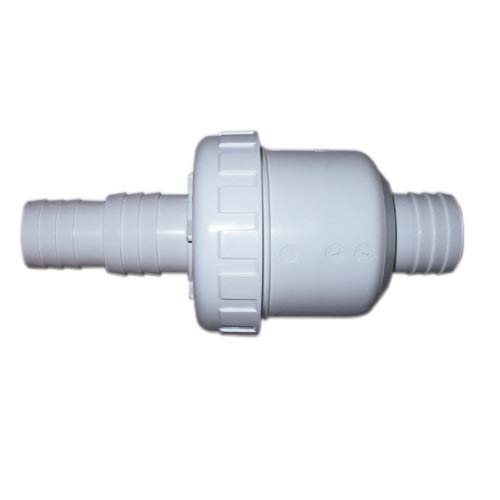 Rückschlagventil Pool 38mm Schlauchanschluss Sandfilter Schwimmbad 6/4 Zoll