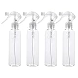 Botellas de spray de plástico Agua a prueba de fugas Pulverizador de niebla fina Botella vacía para soluciones de limpieza Plantas Baño y cocina