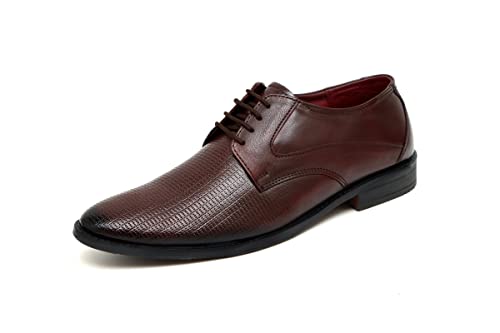 Image of ARAMISH Men's Genuine Leather Lace up Derby Formal Shoes (UK 5 to 10 UK)