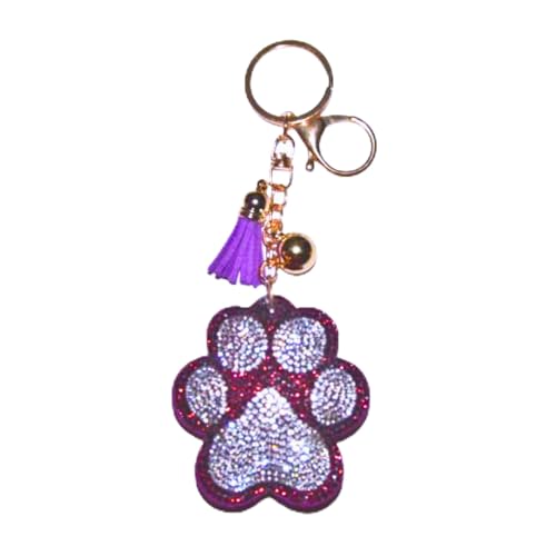 Popfizzy Rhinestone Accessories for Women - Bling Keychain Charms, Cute Purse Charms for Handbags