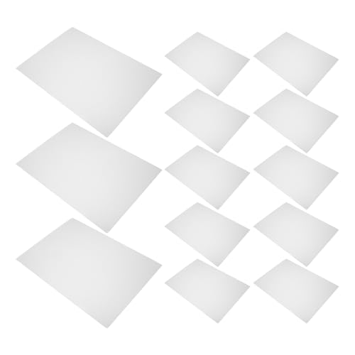Gatuida Fundas para Partituras 50 Unidades Transparentes Antideslizantes Resistentes al Agua, Tamaño A4, Protectores Plásticos para Documentos Musicales, Ideales para Músicos y