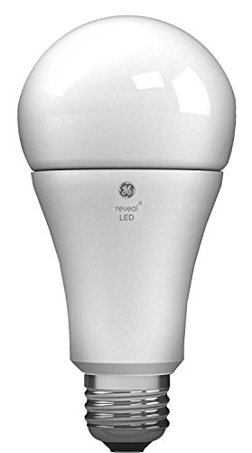 GE Lighting 45658 Reveal LED A19 Light Bulb with Medium Base, 17-Watt, 1 Count (Pack of 1)