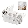 Vidoya Bed Sheet Holder Keep Sheets in Place, Sheet Corner Holders with Fitted Sheet Strips Keep Sheets Firm & Tight Fits All Mattress