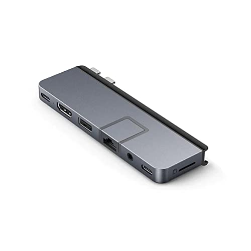 Targus Hyper 7-in-2 USB-C Hub, Compatible with MacBook, USB-C iPad, Chromebook and PC, Multi-port HDMI, USB-C, USB-A, USB4