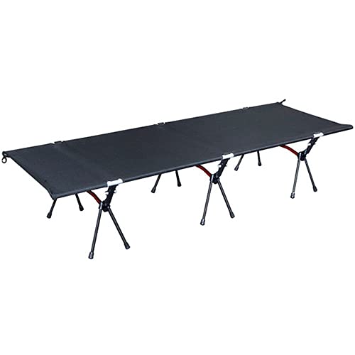 エムティーケー 屋外用コット ブラック W190×D65×H18~38cm MOB65HL-BK