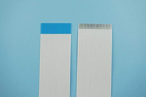 Gimax 100pcs Flexible Flat Cable FFC 22 PIN 1.0 mm pitch different ends Length 60 70 80 100 120 150 200 250 300 400 450 500 600 700mm - (Color: 90mm Length)