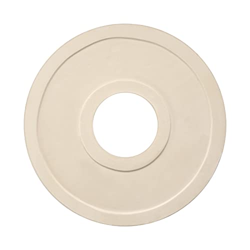 Eifhyt Matte Black Pu Ceiling Medallions For Light Fixtures And Ceiling Fans, 12-1/4"Od X 4"Id X 1"P (Fits Canopies Up To 7") #TOP6