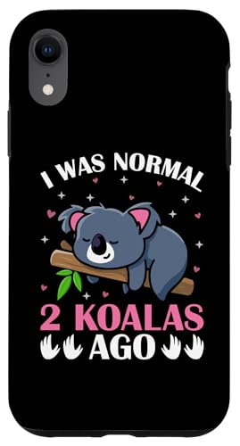 Coque pour iPhone XR Koala Gifts Tee Shirt for Koala Lovers Co.