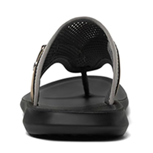 Mens Slip On Beach Flip Flops Comfortable Round Toe Outdoor Thong Sandals Classic Summer Vacation Causal Daily Sandals4