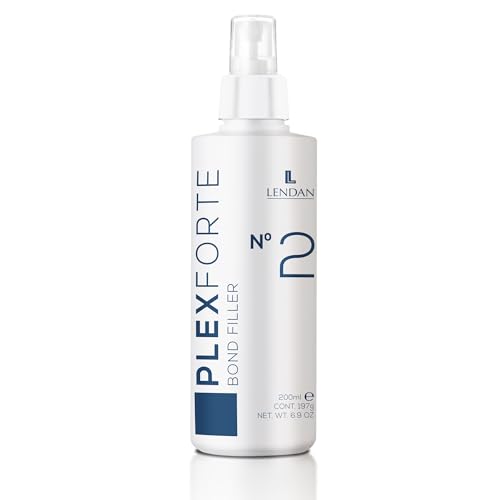 LENDAN - Tratamiento Reparador Cabello Dañado - Plex Forte Nº2 Bond Filler - 200 ml - Fortalece el Cabello - Nutre y Repara el Pelo Dañado - Preserva el Color - Protector Térmico