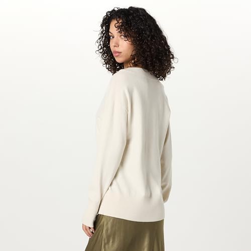 The Drop Women's Maye Essential V-Neck Sweater2