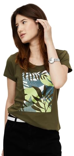 Image of Max Women's Cotton Regular Fit Graphic Printed T-Shirt - Pack of 2