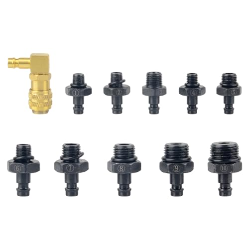 DAYUAN Öldruckprüfer Öldrucktester Set Öl-Meßgerät Öldruckmesser Werkzeug für VW Opel BMW FIAT