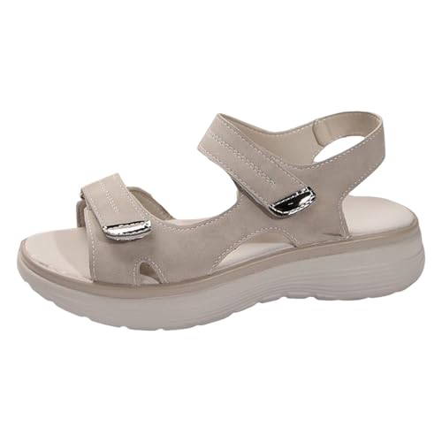 Sandalias Deportivas Ortopédicas Para Mujer Con Amortiguación Suave Y Ajuste Ancho Para Caminar En Verano