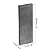 MECCANIXITY Graphite Block Ingot Rectangle Graphite Electrode Plate Board 140x51x10mm for Melting Casting, Electrolysis Electroplating