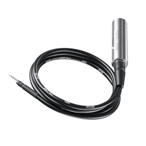 Capteur de niveau d'eau contre la marche à sec des pompes sonde inox SS304 sortie RS485 câble 5m