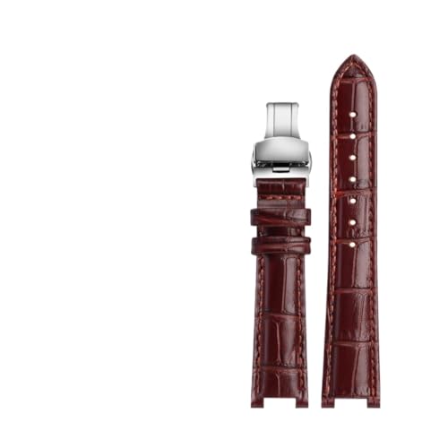 [] {vvoh 20mm X 12mm 18mm 10mm Pasha Y fB[X voh o^tCNXv XgXgbvɑΉ(Brown silver buckle,20-12mm)