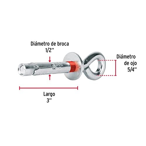 Taquete expansivo de 1/2 9 Imagen adicional