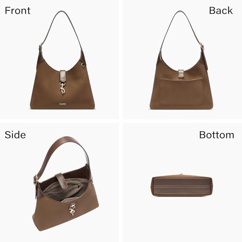 Save on CLUCI Vegan Leather Hobo Bag with Code 3RFIU5Y4 - Image 6