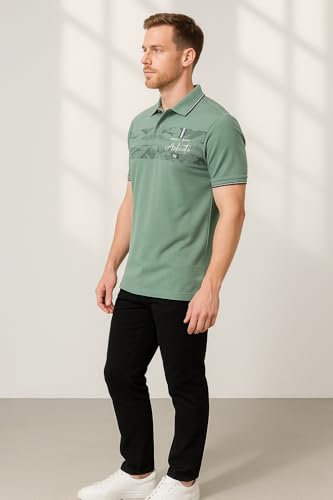 Image of Dollar Pack of 1 Men's Cotton Polo T-Shirt with Classic Collar